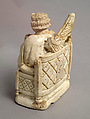 Chessman (King), Plaster, painted white, European