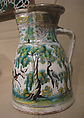 Jug, Tin-glazed earthenware, Spanish, Talavera de la Reina