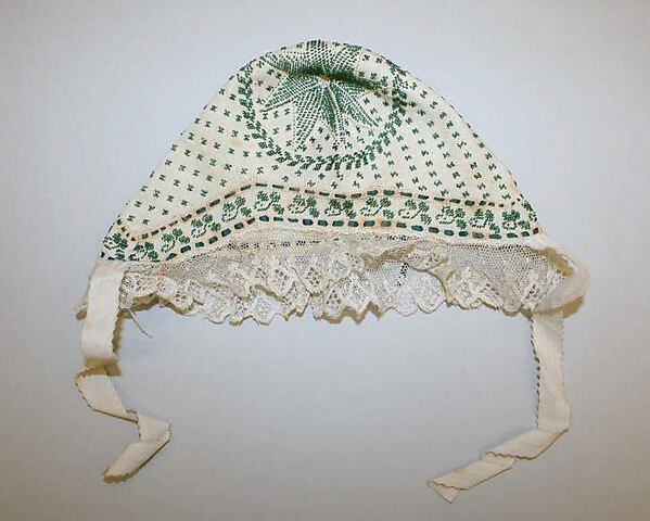 Infant's cap by an unrecorded maker, The Metropolitan Museum of Art