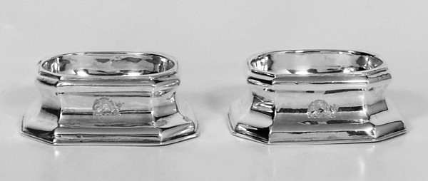 Pair of saltcellars by Mary Rood, The Metropolitan Museum of Art