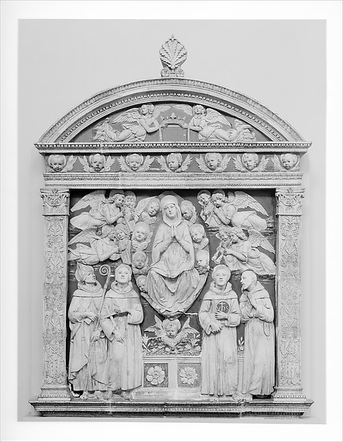 The Assumption of the Virgin by Andrea della Robbia