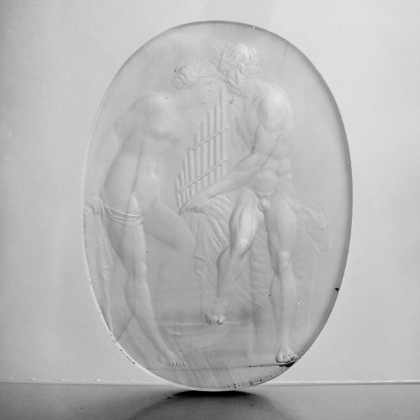 Pan and nymph by Valerio Belli (Il Vicentino), The Metropolitan Museum of Art