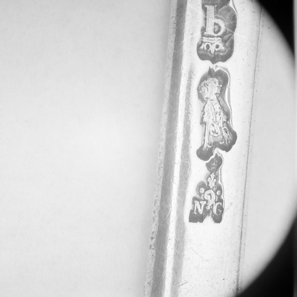 Section of a spoon handle by Nicolas Gonthier, The Metropolitan Museum of Art