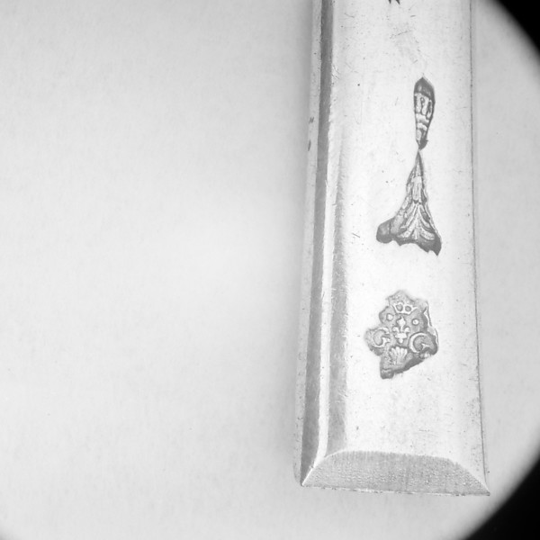 Section of a spoon handle by Gabriel Gerbu, The Metropolitan Museum of Art