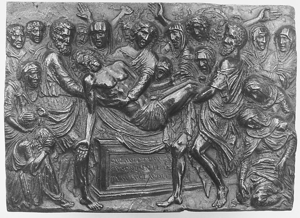 The Entombment of Christ by Andrea Briosco, called Riccio