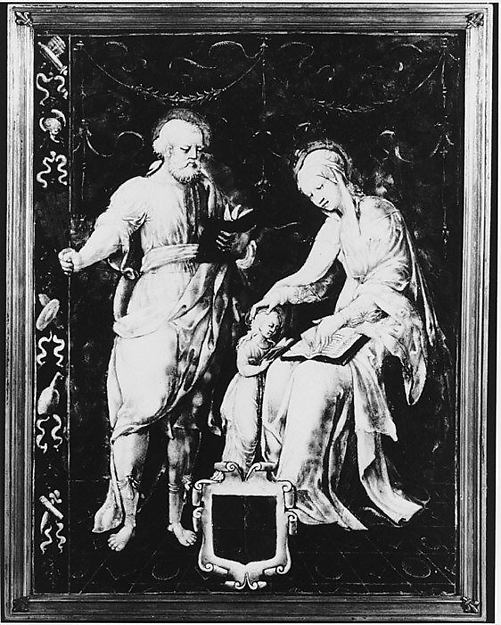 The Education of the Virgin by Jean II Pénicaud