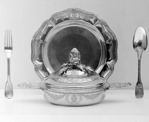 Fork and spoon (part of a traveling set) by an unrecorded maker, The Metropolitan Museum of Art