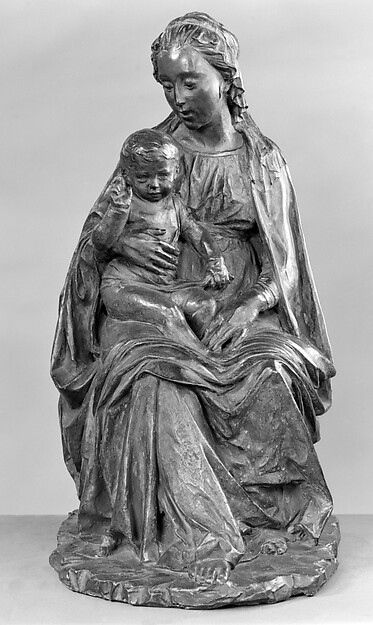 Renaissance-style statuette of Virgin and Child by Anonymous