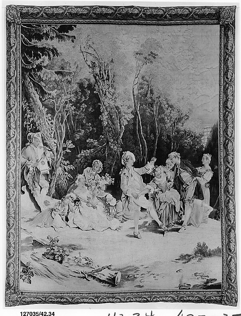 The Dance from a set of the Italian Village Scenes