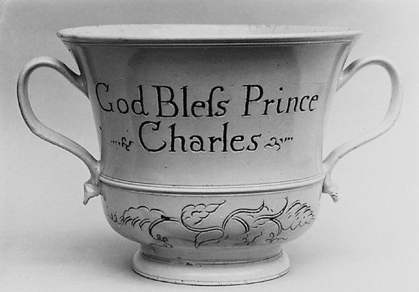 Jacobite loving cup with Charles Edward Stuart (1720–1788)