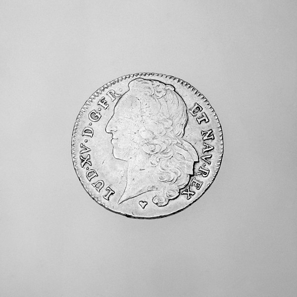 Double Louis-d'or of Louis XV of France, 1750 by Joseph-Charles Roettiers, The Metropolitan Museum of Art