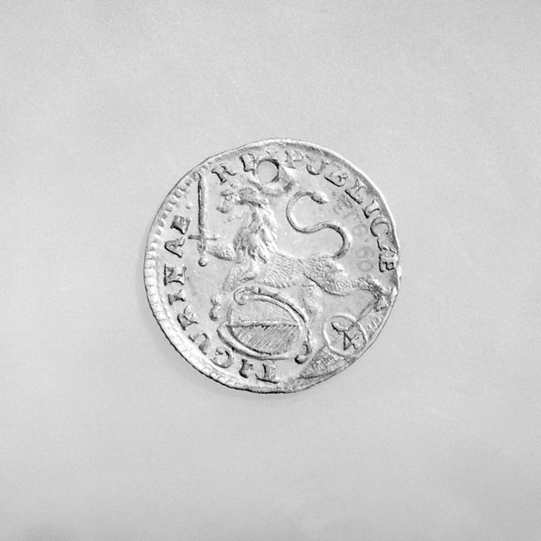 Pistole (1/4 ducat) of the Canton of Zurich, Switzerland, 1751