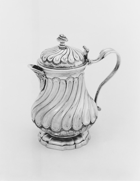 Mustard pot by Alexis Micalef, The Metropolitan Museum of Art