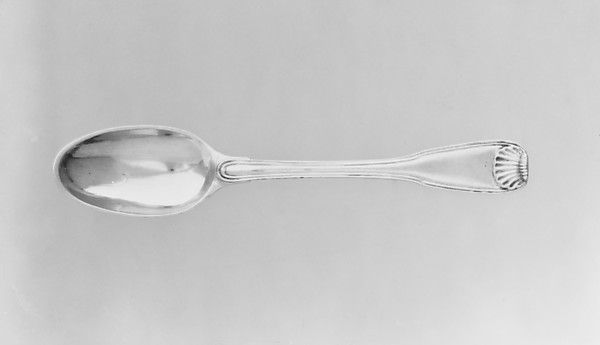 Spoon (one of three) by Jean-Henri Oertel, The Metropolitan Museum of Art