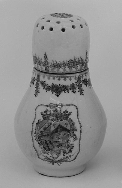 Sugar caster (part of a service) by an unrecorded maker, The Metropolitan Museum of Art