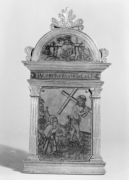 Christ and the Virgin by an unrecorded maker, The Metropolitan Museum of Art