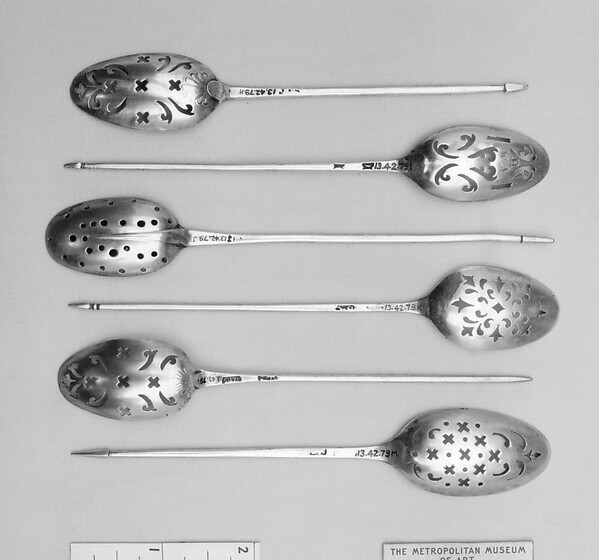 Strainer spoon by an unrecorded maker, The Metropolitan Museum of Art
