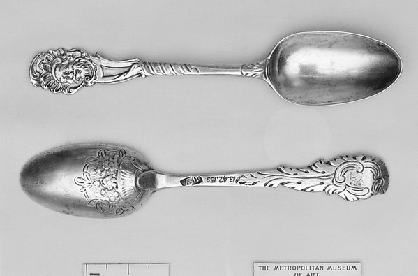 Coffee spoon (one of a pair) by W. J., England, The Metropolitan Museum of Art