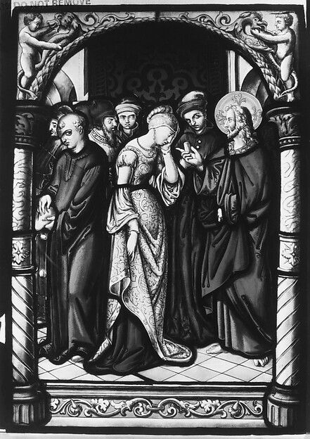 Christ and the Woman Taken in Adultery by Anonymous