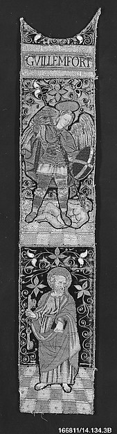 Orphrey (one of a pair) by Anonymous