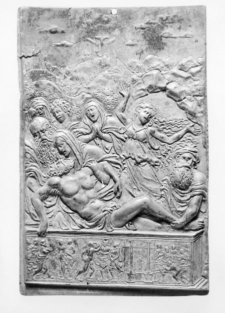 The Entombment by Moderno (Galeazzo Mondella)