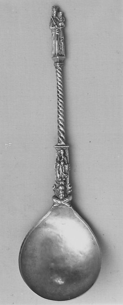 Figure-top spoon by an unrecorded maker, The Metropolitan Museum of Art