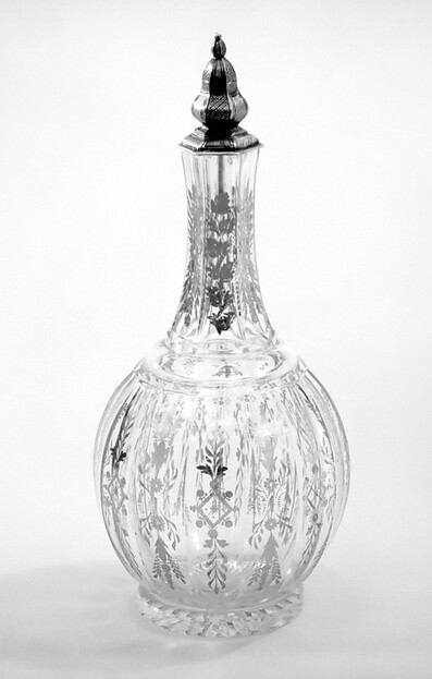 Pair of toilet-water bottles (part of a toilet service) by an unrecorded maker, The Metropolitan Museum of Art