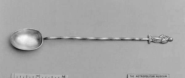 Figure-top spoon by an unrecorded maker, The Metropolitan Museum of Art