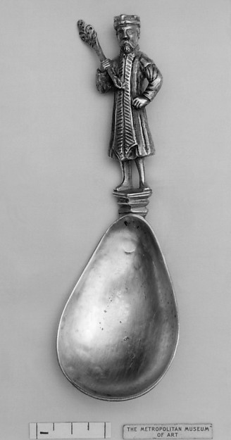 Figure-top spoon by an unrecorded maker, The Metropolitan Museum of Art