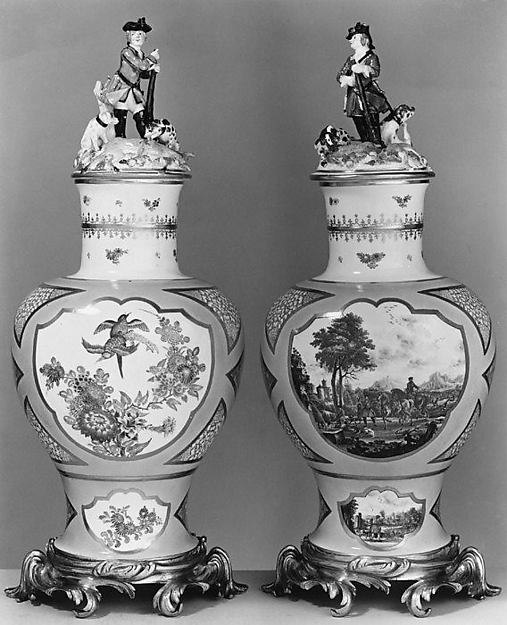 Vase (one of a pair) by Meissen Manufactory, The Metropolitan Museum of Art