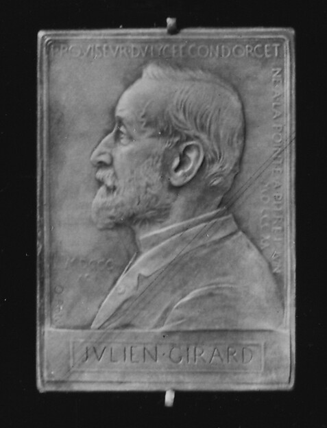 In Honor of M. Julien Girard, Head Master of the Lyceum Condorcet, 1892