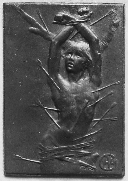 Martydom of Saint Sebastian by Alexandre-Louis-Marie Charpentier