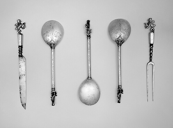 Knife and fork by an unrecorded maker, The Metropolitan Museum of Art