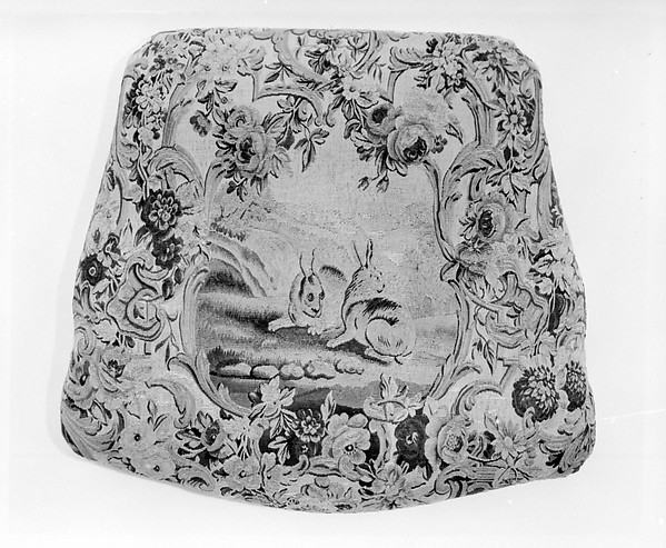 Armchair seat by Beauvais, The Metropolitan Museum of Art