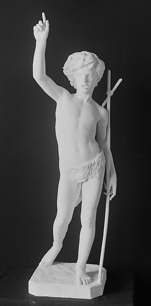 Saint John the Baptist as a child by Paul Dubois