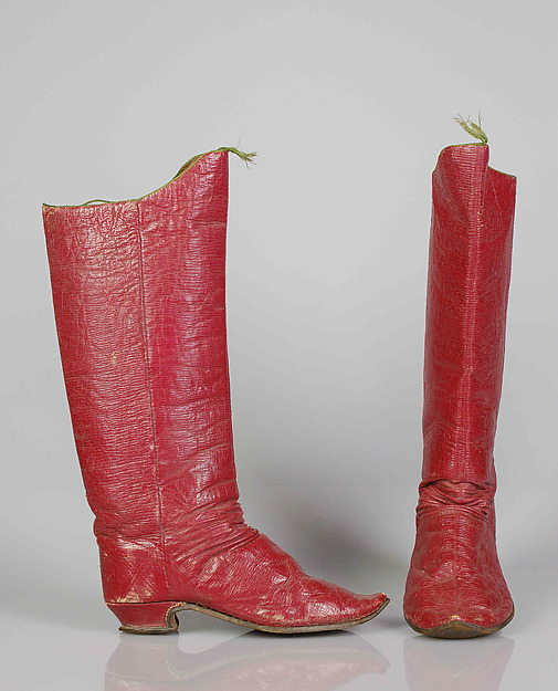 Boots by an unrecorded maker, The Metropolitan Museum of Art