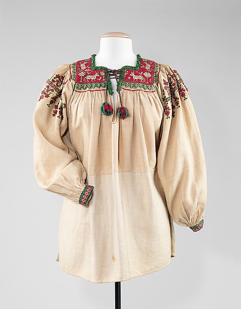 Blouse by an unrecorded maker, The Metropolitan Museum of Art