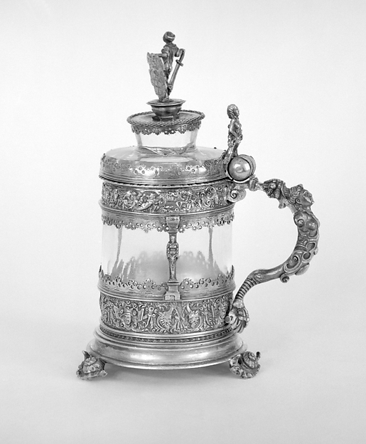 Tankard inset with rock crystal by an unrecorded maker, The Metropolitan Museum of Art