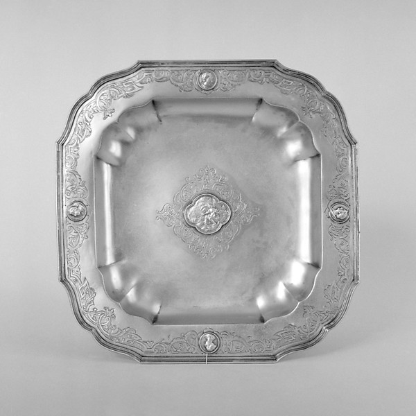 Square salver by Paul Solanier, The Metropolitan Museum of Art