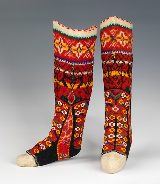 Stockings by an unrecorded maker, The Metropolitan Museum of Art