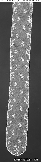 Joined lappets by an unrecorded maker, The Metropolitan Museum of Art