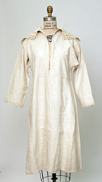 Chemise by an unrecorded maker, The Metropolitan Museum of Art