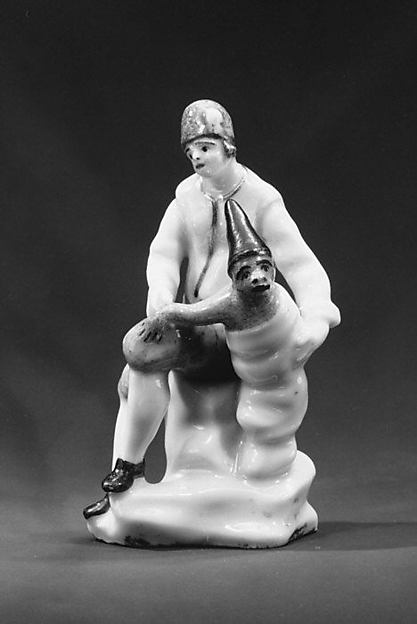 Capodimonte Porcelain Manufactory, Boy with Monkey