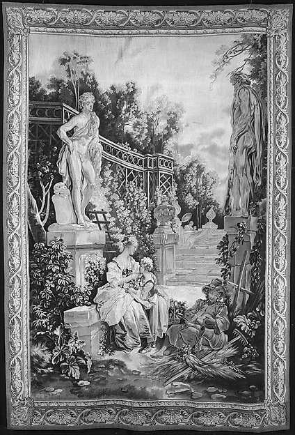 The Gardener from a set of the Italian Village Scenes by François Boucher, The Metropolitan Museum of Art