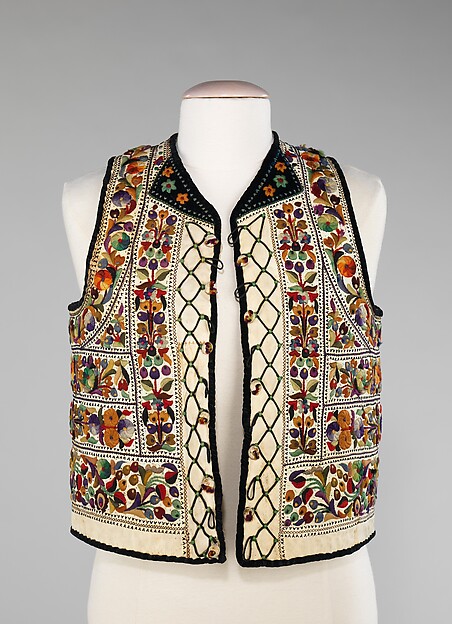 Vest by an unrecorded maker, The Metropolitan Museum of Art