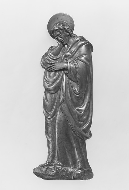Mourning St. John from a Crucifixion Group by Benedetto da Maiano