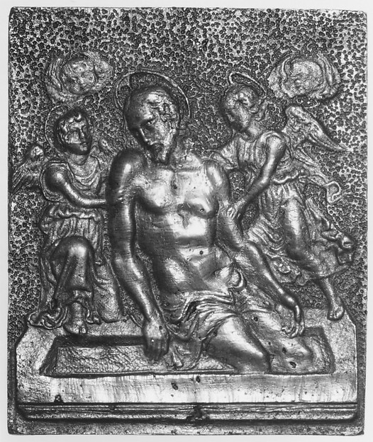 Dead Christ Supported by Angels by Anonymous