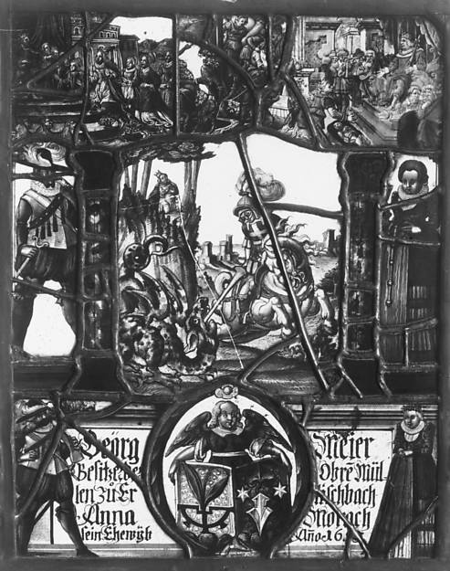 Saint George and the Dragon by Anonymous