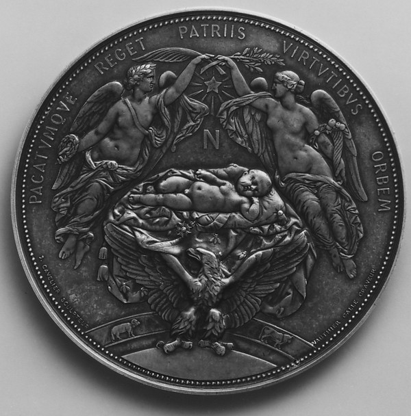 Cradle of the Prince Imperial by Pierre-Jules Cavelier, The Metropolitan Museum of Art