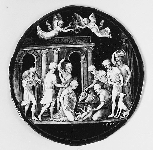 Adoration of the Shepherds by Master K.I.P.
